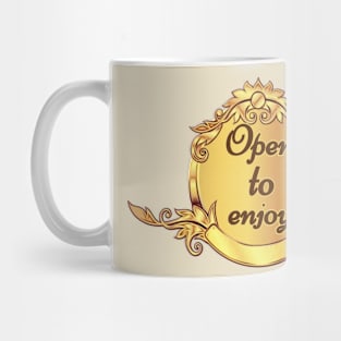 Open To Enjoy Mug